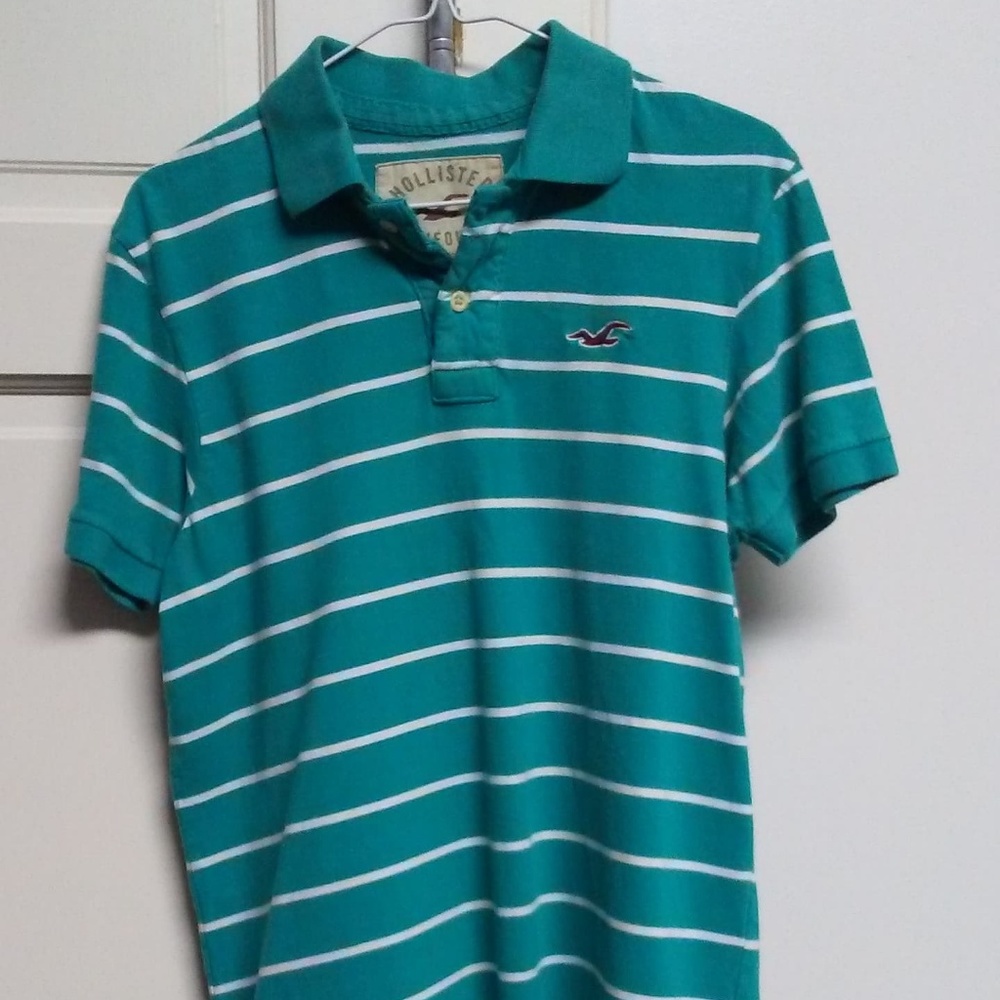 Hollister Green polo shirt